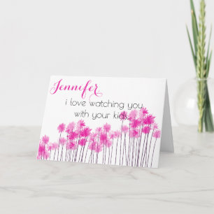 Mother's Day Friend I love Watching Card