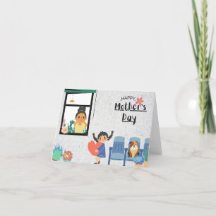 Mother's Day from Child Thank You Card