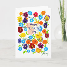 Mother's Day - Garden Flowers Card