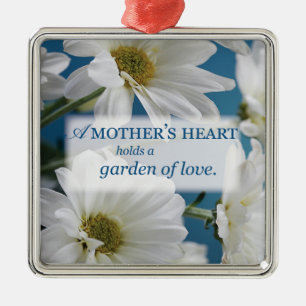 Mother's Day Garden of Love, Daisies, Blue Sky Metal Tree Decoration