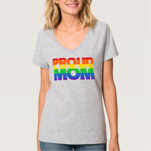 Mother's Day Gay Pride Proud Mom LGBT Parent  T-Shirt
