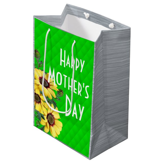 Mother's day Gift Bag - Small, Glossy (Front Angled)