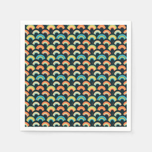 Mother's Day Gift   Colourful Rainbow Napkin