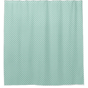 Mother's Day Gift Daisies On Mint Shower Curtain