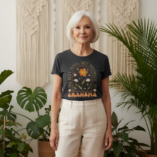 Mother's Day Gift for Grandma Dark T-shirt Plus Size T-Shirt