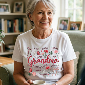 Mother's Day Gift for Grandma from Grandkids T-Shirt