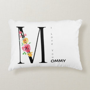 Mothers Day,Gift for mum, I love You Mummy Decorative Cushion