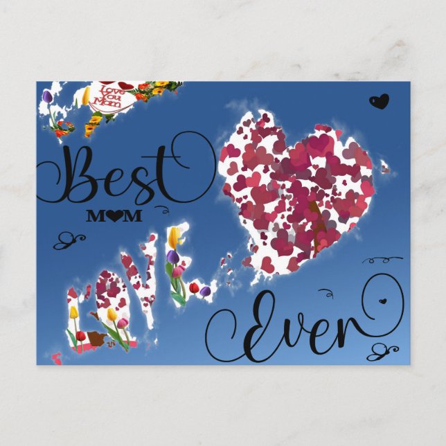 Mother's Day Gift,Gift for Mum,Love Message Card (Front)