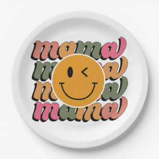 Mother's Day Gift | Happy Mama Paper Plate