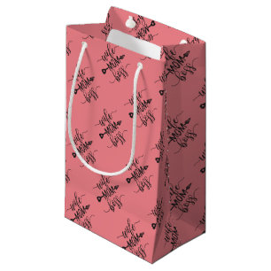 Mother's Day Gift Ideas Wife Mum Boss Small Gift Bag