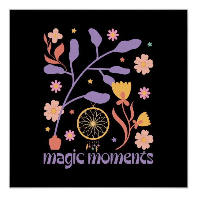 Mother's Day Gift | Magic Moments Poster (Front)