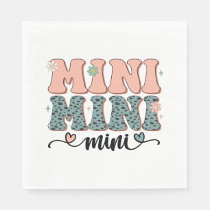 Mother's Day Gift   Mini Floral Napkin