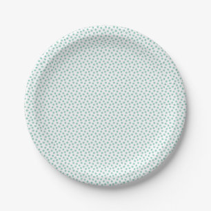 Mother's Day Gift Mint Daisies Paper Plate