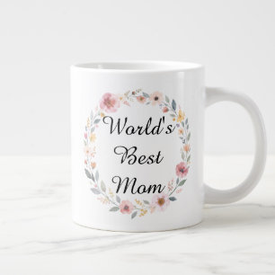 Mother's Day Gift: "World's Best Mom" Large Coffee Mug