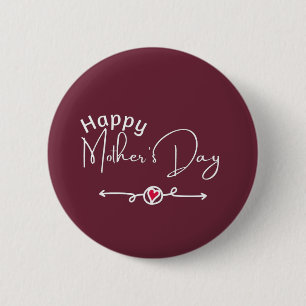 Mothers Day Gifts 6 Cm Round Badge