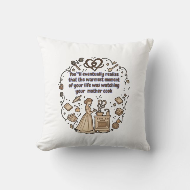 mother's day gifts cushion (Front)