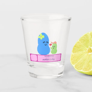 Mother's Day glass