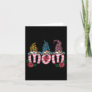Mothers Day Gnomes Mum Cute Mama Mummy Floral Gard Card