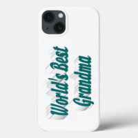 Mothers Day Grandma green typography