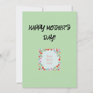 Mother's Day Greeting Card
