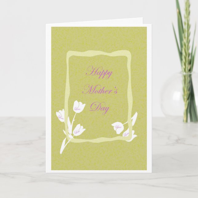 Mother's Day greeting card (Front)
