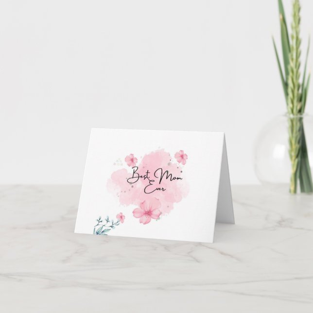 Mother's day Greeting Card (Front)