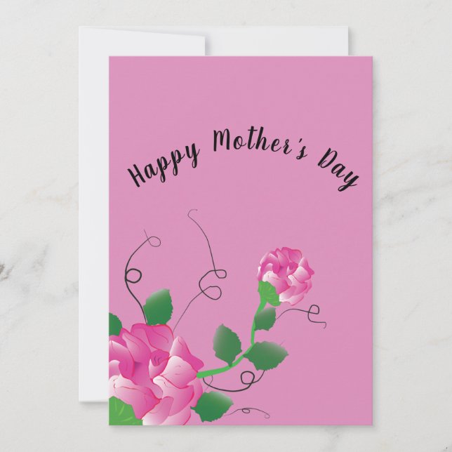 Mother's Day Greeting Card (Front)