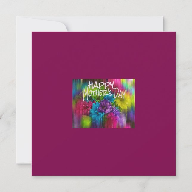 Mother's Day Greeting Card (Front)