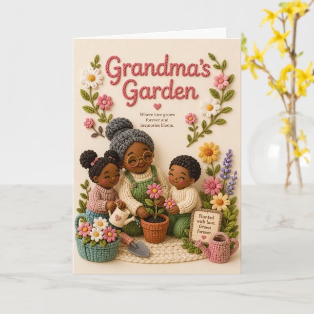 Mother's Day Greeting Card (Yellow Flower)