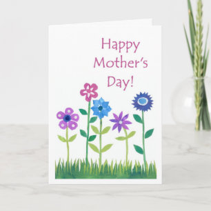 Mother's Day Greeting Card - Flower Power