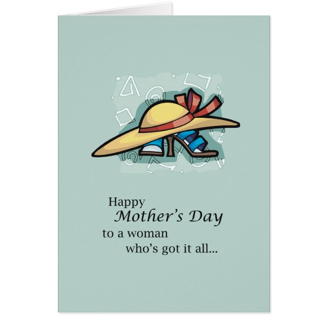 Mother's Day Hat Sandals (Front)