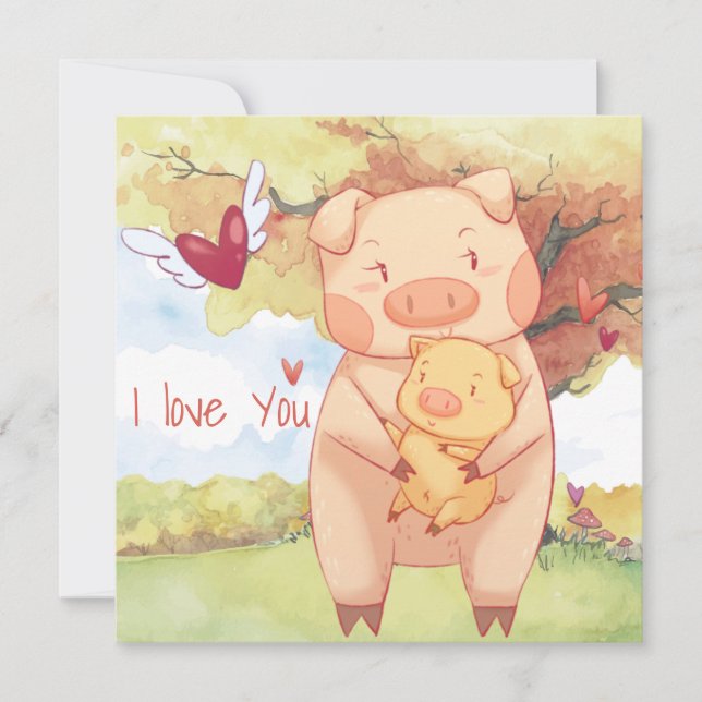 Mother's Day  Holiday Card (Front)