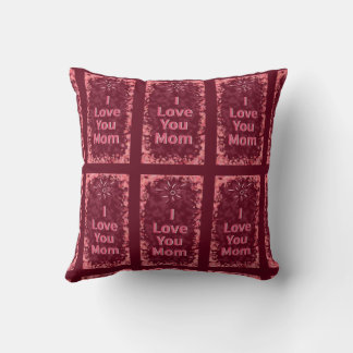 Mother's Day, I love you, Throw Pillow