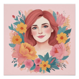 Mothers Day Illustrator Poster