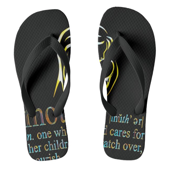 Mother's day  jandals (Footbed)