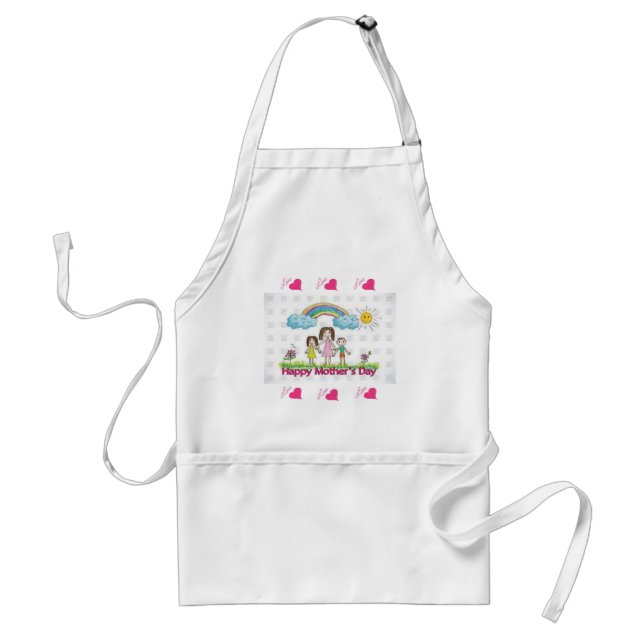 Mother's Day Kitchen Apron (Front)