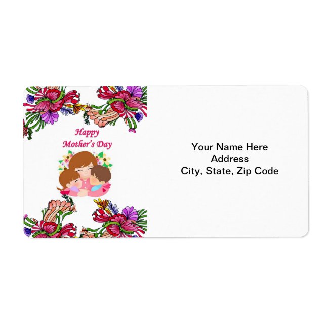 Mother's Day Labels (Front)