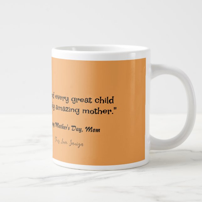 Mother's Day Large Coffee Mug (Right)