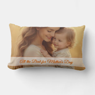 Mother's Day Love – A Moment of Pure Joy Lumbar Cushion