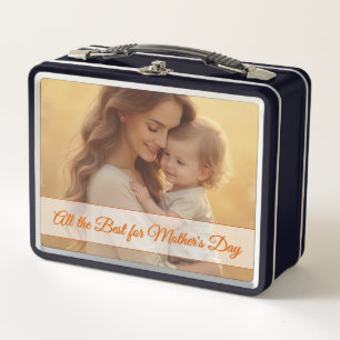 Mother's Day Love – A Moment of Pure Joy Metal Lunch Box