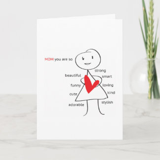 Mother's day love card