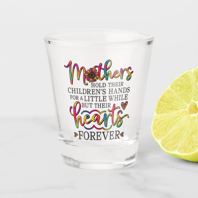 Mothers Day Love Mum Shot Glass (Front)