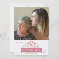 Mother's Day Love Photo Card