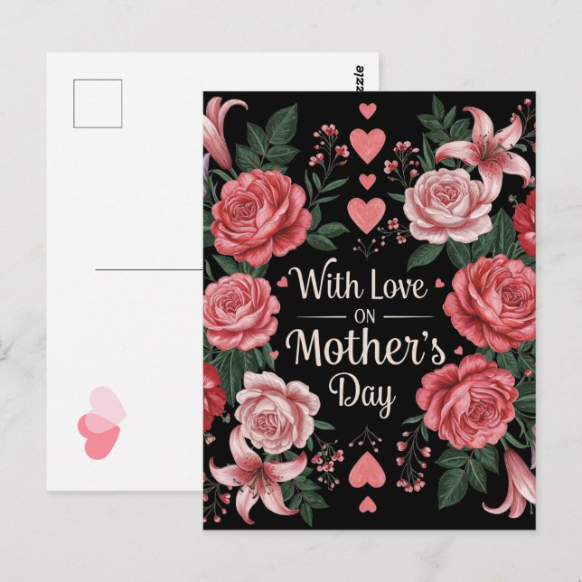 Mother's Day Love Postcard (Front/Back)