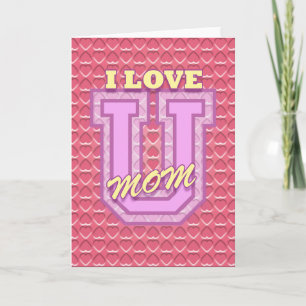 Mother's Day: Love You Mum Card