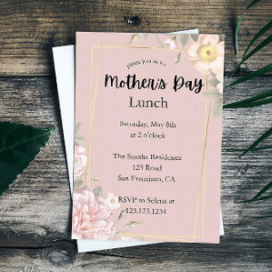 Mother's Day Lunch Invitation
