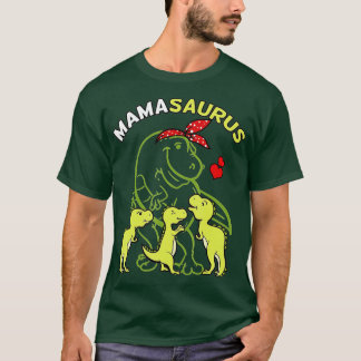 Mother's Day Mamasaurus Tyrannosaurus Rex Mama 3 K T-Shirt