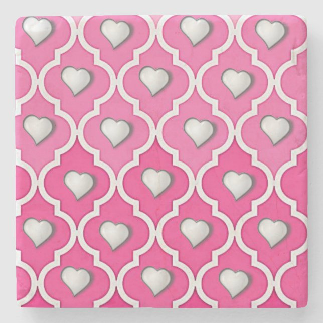 Mother's Day Marble Stone Coaster (Front)