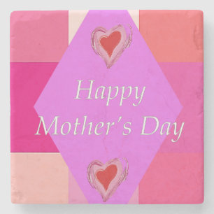 Mother's Day Marble Stone Coaster