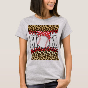 Mother's Day Messy Hair Baseball  T-Shirt